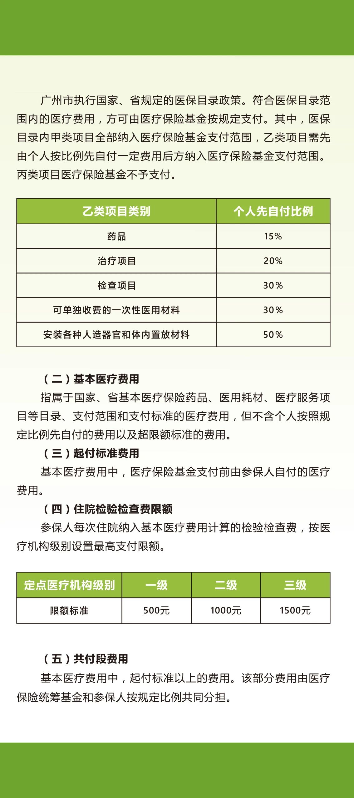 广州市城乡居民基本医疗保险待遇